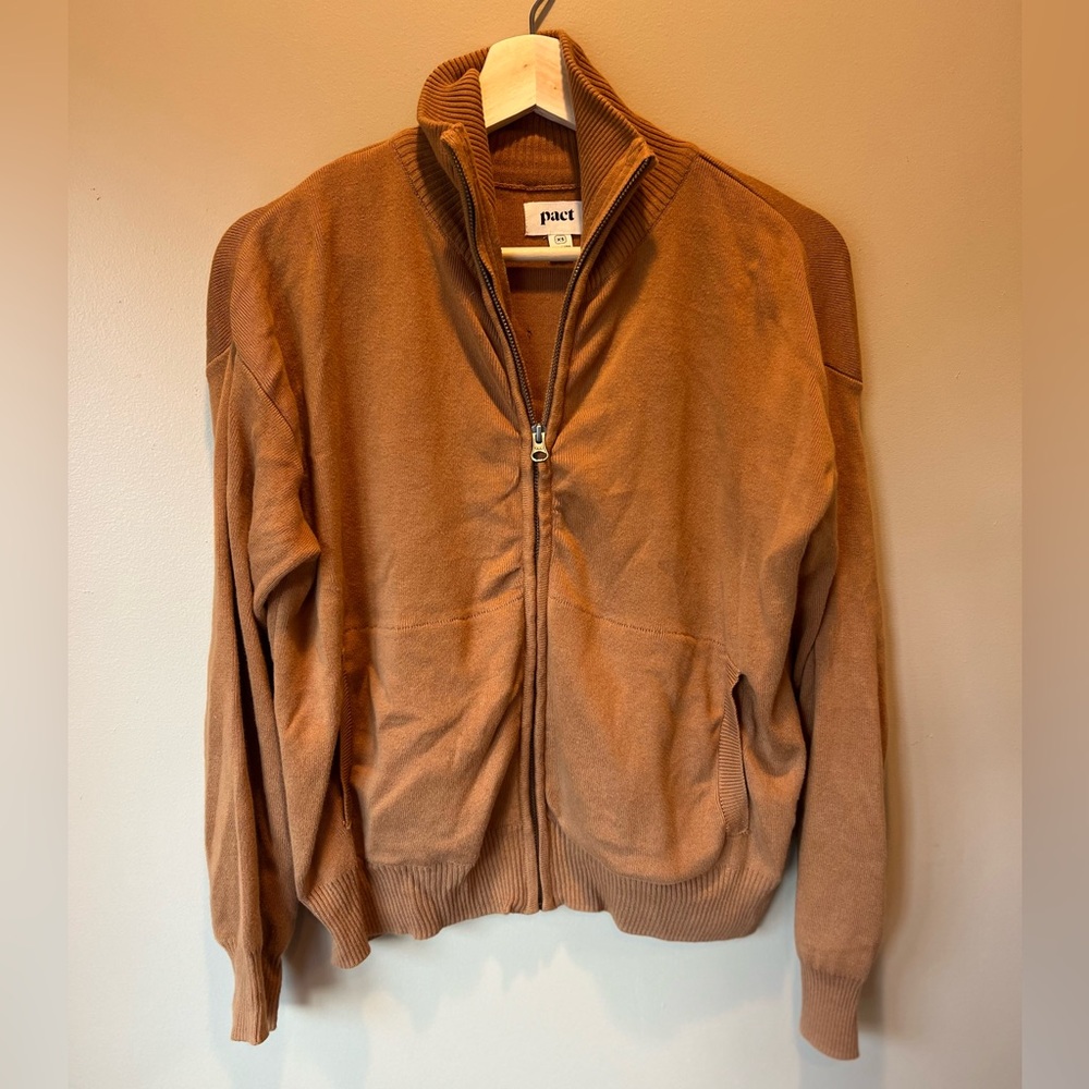 Pact Zip Cardigan Womens XS